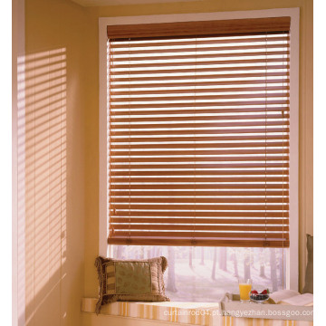 Persianas de madeira 25mm Blinds de madeira String String (SGD-W-5010)